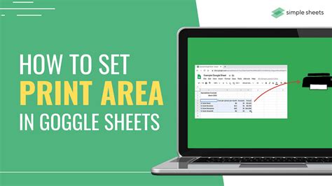 how to show print area in google sheets and why is it important for data visualization